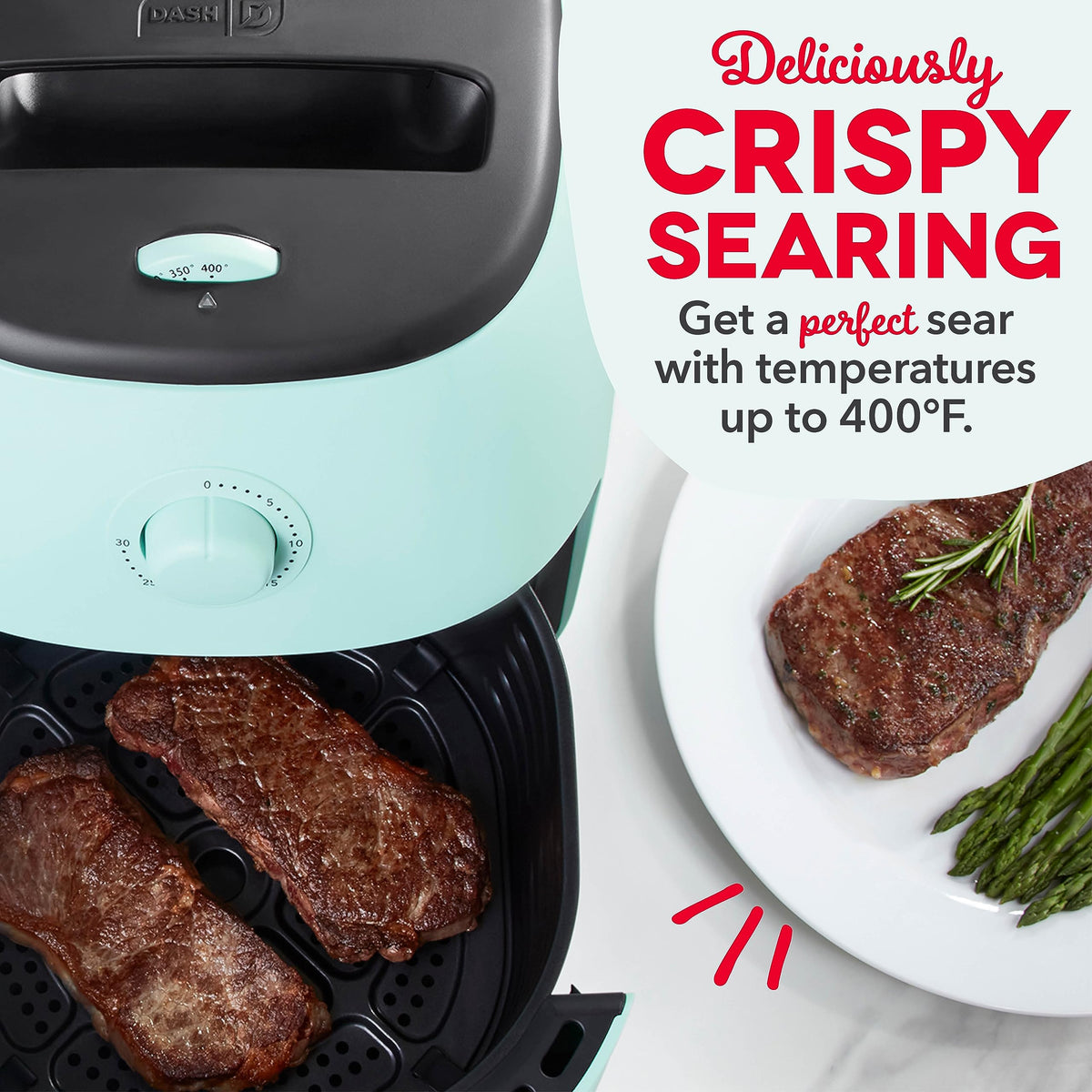 Aqua 6 Quarts Nonstick Air Fryer O103