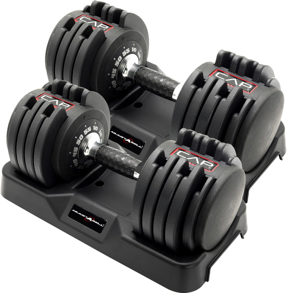 Adjustable Dumbbell Set 12.5 LB 25 LB 55 LB F70595
