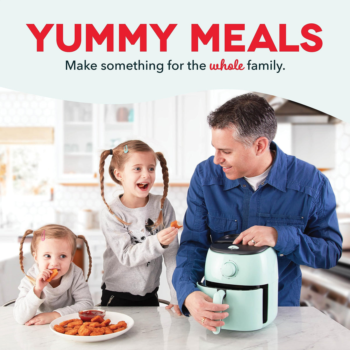 Aqua 6 Quarts Nonstick Air Fryer O103